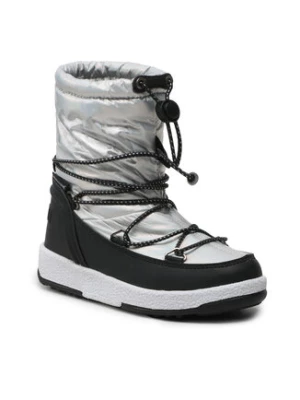 Moon Boot Śniegowce Jr Girl Boot Met 34052600003 Srebrny