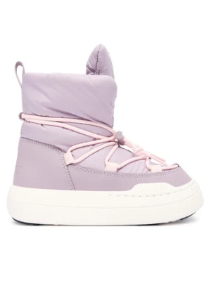 Moon Boot Śniegowce Jr Park lace Mid 80D3440070 S Różowy
