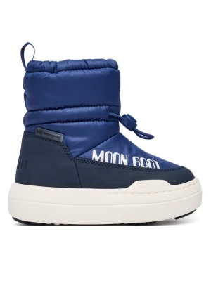 Moon Boot Śniegowce Jr Park Tube Mid Wp 80D3440090 S Granatowy