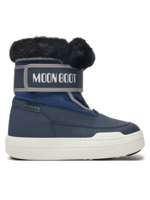 Moon Boot Śniegowce Junior Park Strap 80D3440030 Granatowy