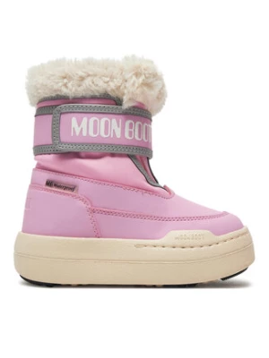 Moon Boot Śniegowce Junior Park Strap 80D3440030 Różowy