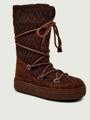 Moon Boot Śniegowce LTRACK Moon Boot x Guest In Residence | zamsz