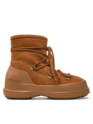 Moon Boot Śniegowce Luna Boot Suede 80D2480030 Brązowy