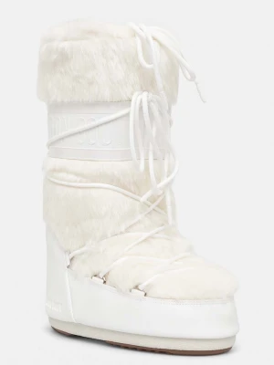 Moon Boot śniegowce MB ICON FAUX FUR biały