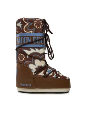 Moon Boot Śniegowce Mb Icon Flower 80D1402940 Brązowy