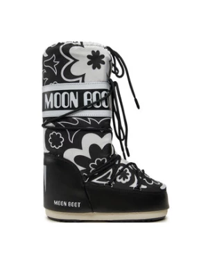 Moon Boot Śniegowce Mb Icon Flower 80D1402940 Czarny