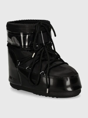 Moon Boot śniegowce MB ICON LOW GLANCE kolor czarny 80D1409350 N001