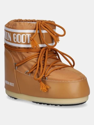 Moon Boot śniegowce MB ICON LOW NYLON kolor brązowy 80D1409340 M008