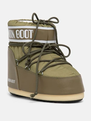 Moon Boot śniegowce MB ICON LOW NYLON zielony