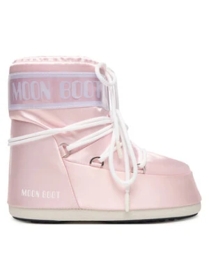 Moon Boot Śniegowce MB Icon Low Pearly 80D1409660 Różowy