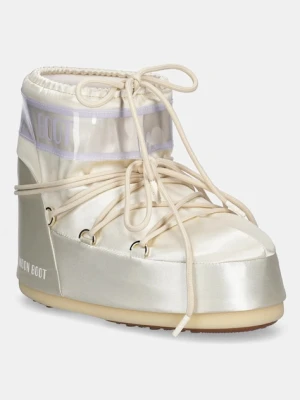 Moon Boot śniegowce MB ICON LOW PEARLY kolor beżowy 80D1409660 L020