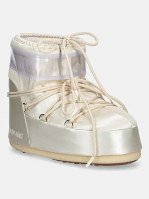 Moon Boot śniegowce MB ICON LOW PEARLY kolor beżowy 80D1409660 L020