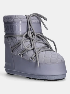 Moon Boot śniegowce MB ICON LOW QUILT kolor niebieski 80D1409540 H006