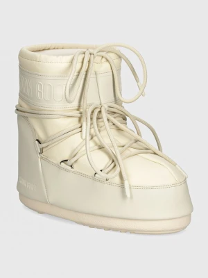 Moon Boot śniegowce MB ICON LOW RUBBER beżowy
