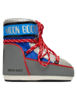 Moon Boot Śniegowce Mb Icon Low Space Racing 80D1409650 Szary