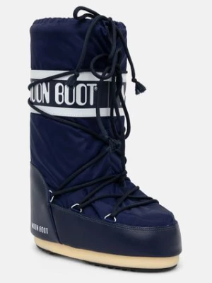 Moon Boot śniegowce MB ICON NYLON kolor granatowy 80D1400440 F003