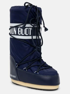 Moon Boot śniegowce MB ICON NYLON kolor granatowy 80D1400440 F003