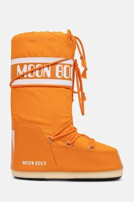 Moon Boot śniegowce MB ICON NYLON kolor pomarańczowy 80D1400440 C001