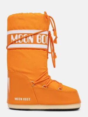 Moon Boot śniegowce MB ICON NYLON kolor pomarańczowy 80D1400440 C001