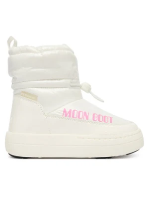 Moon Boot Śniegowce Mb Jr Park Tube Mid Glitter Wp 80D3440110 Biały