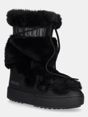 Moon Boot śniegowce MB LTRACK FAUX FUR HIGH WP kolor czarny 80D2450210 N001