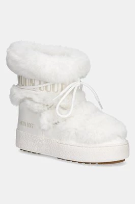 Moon Boot śniegowce MB LTRACK FAUX FUR WP kolor biały 80D2450130 A001