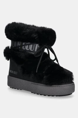 Moon Boot śniegowce MB LTRACK FAUX FUR WP kolor czarny 80D2450130 N001