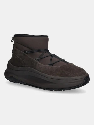 Moon Boot śniegowce MB MOON247 SLIP ON kolor brązowy 80D2490060 M010