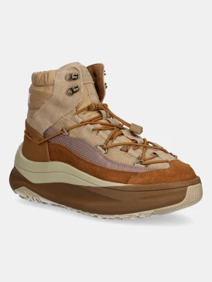 Moon Boot śniegowce MB MOON247 XLACE MID kolor brązowy 80D2490030 M034