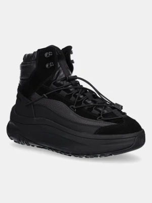 Moon Boot śniegowce MB MOON247 XLACE MID kolor czarny 80D2490030 N001