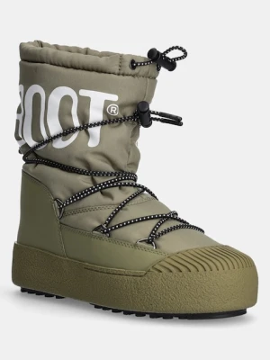 Moon Boot śniegowce MB MTRACK POLAR NYLON kolor zielony 80D2440080 M006