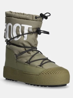 Moon Boot śniegowce MB MTRACK POLAR NYLON kolor zielony 80D2440080 M006