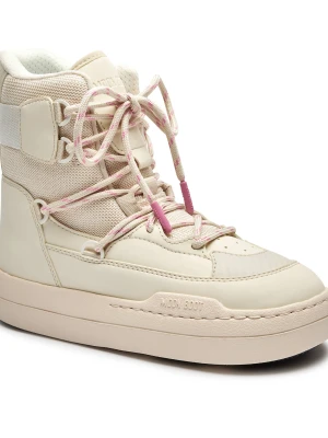 Moon Boot Śniegowce MB PARK SNEAKER BOOT beżowy