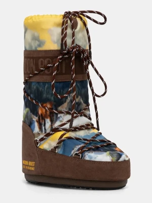 Moon Boot śniegowce MB X GIR ICON POSTCARD kolor brązowy 80D1403090-M062