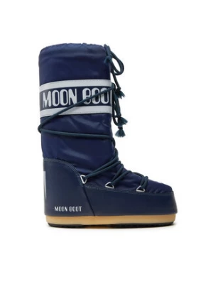 Moon Boot Śniegowce Nylon 14004400002 Granatowy