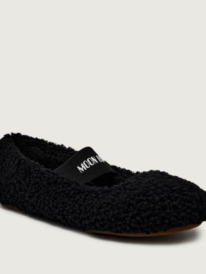 Moon Boot Wełniane baleriny | shearling