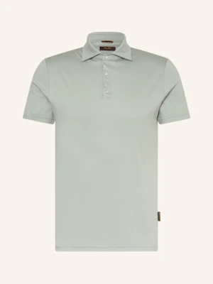 Moorer Koszulka Polo Z Dżerseju gruen