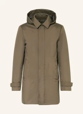 Moorer Parka Puchowa Vido Z Odpinanym Kapturem beige