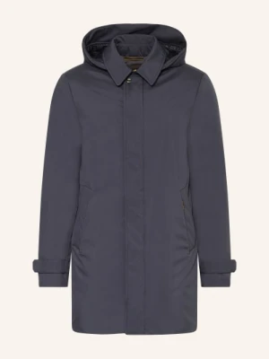 Moorer Parka Puchowa Vido Z Odpinanym Kapturem blau