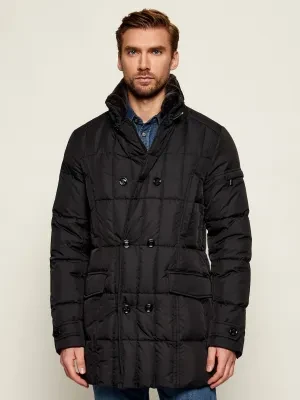 MooRER Puchowa kurtka MORRIS-KM | Slim Fit | z dodatkiem wełny