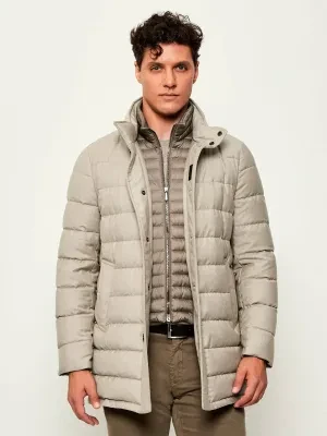 MooRER Wełniana kurtka 2w1 CALEGARI-L | Regular Fit | z dodatkiem kaszmiru