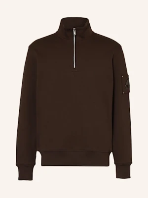 Moose Knuckles Bluza Dresowa Typu Troyer Hartsfield braun