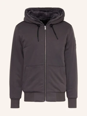Moose Knuckles Bluza Rozpinana Bunny grau CZIEMNOSZARY