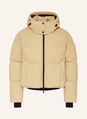 Moose Knuckles Kurtka Puchowa Misti Puffer Z Odpinanym Kapturem beige