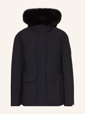 Moose Knuckles Kurtka Puchowa Voltaire 3q Z Odpinanym Kapturem schwarz