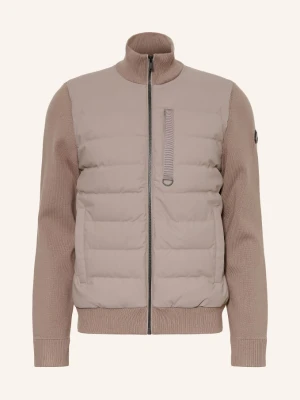 Moose Knuckles Lekka Kurtka Puchowa Kamet Z Mieszanki Materiałów beige