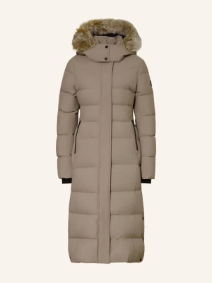 Moose Knuckles Płaszcz Puchowy Jocada Z Odpinanym Kapturem beige