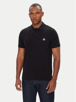 Moose Knuckles Polo Everett M34MT712G Czarny Regular Fit