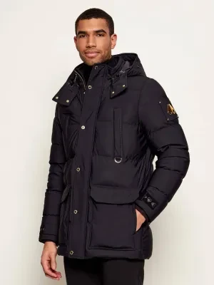 Moose Knuckles Puchowa kurtka VALLEYFIELD GOLD | Regular Fit