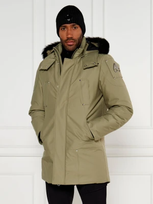 Moose Knuckles Puchowa parka | Regular Fit khaki